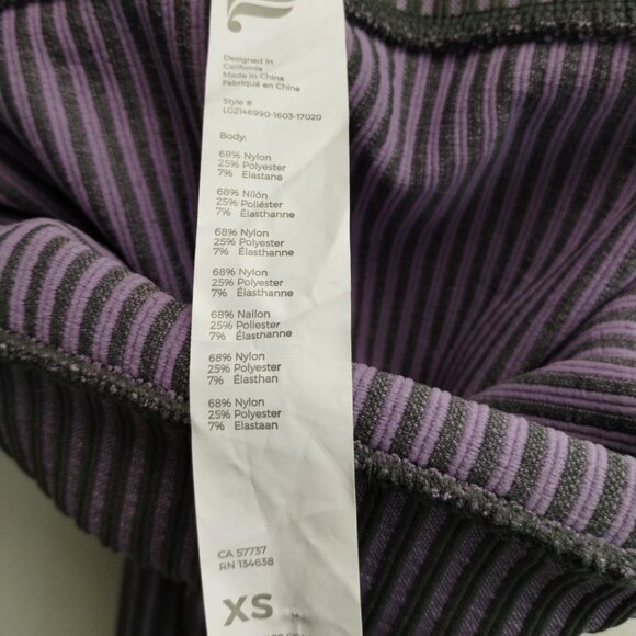 Fabletics - High Waisted Seamless Rib Legging - Size: XS - Picture 6 of 6